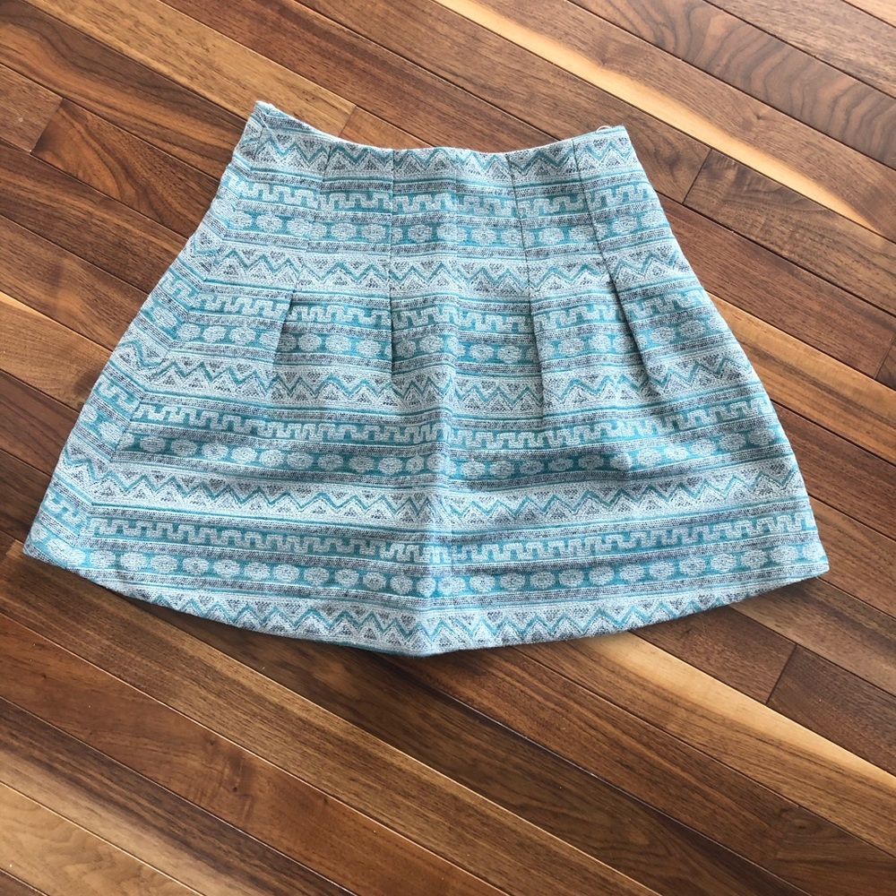 🍉 2/25$ Topshop turquoise mini skirt